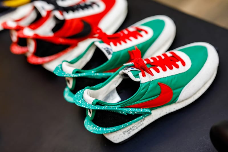 nike daybreak undercover lucky green red