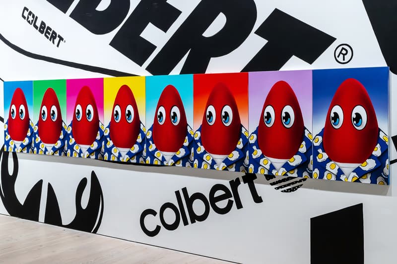 philip colbert year of the lobster exhibition paintings frieze la saatchi gallery artworks sculptures 