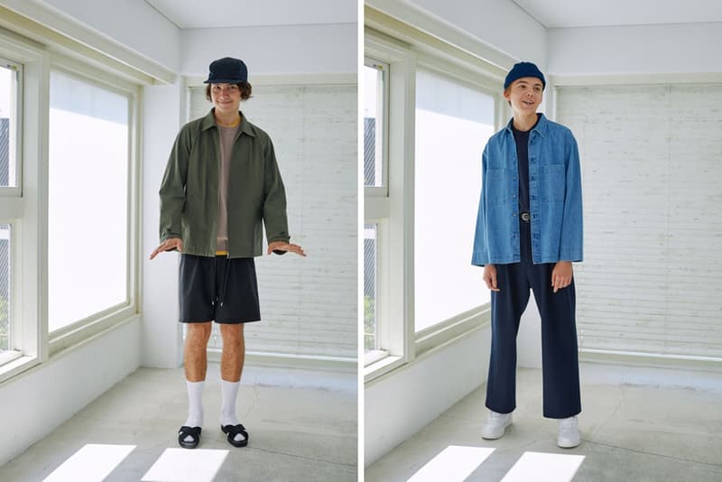 Universal Products Spring Summer 2019 SS19 Collection Lookbook Japanese Brand Basic Minimalist 