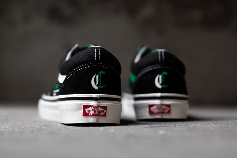 Coutié x Vans Old Skool SK8-Hi Old C Logo Shoe Info Information Details Sneakers Trainers Kicks Shoes Footwear Cop Purchase Buy Collab Collaboration Collaborations Design Available Now Online