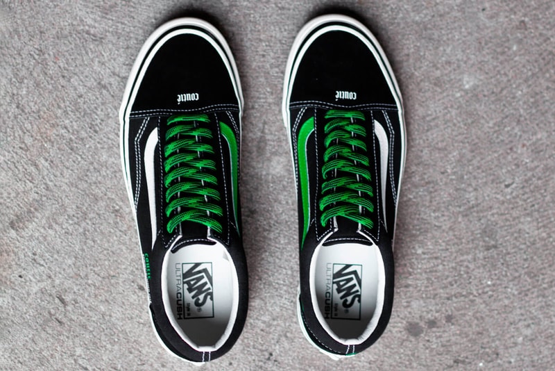 Coutié x Vans Old Skool SK8-Hi Old C Logo Shoe Info Information Details Sneakers Trainers Kicks Shoes Footwear Cop Purchase Buy Collab Collaboration Collaborations Design Available Now Online