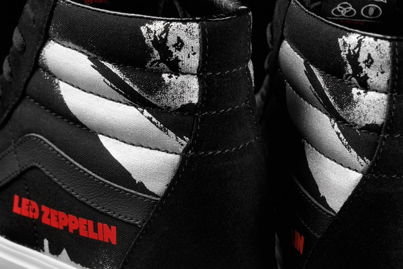 Vans led zeppelin 50th anniversary capsule collection