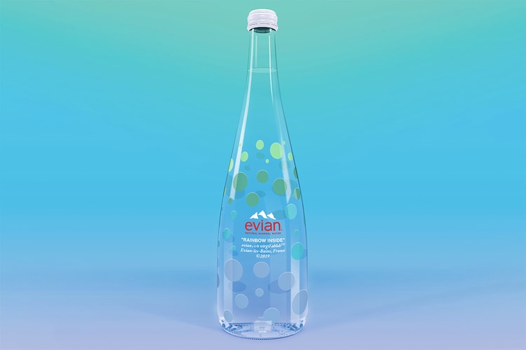 Virgil Abloh & Evian Continue Collaboration With 75cl Bottle