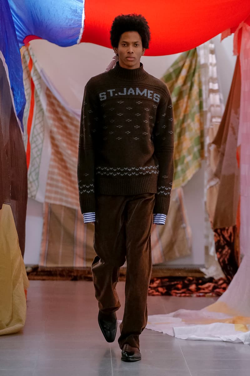 Wales Bonner Fall/Winter 2019 London Fashion Week College Collegiate African Heritage Ishmael Reed Ben Okri