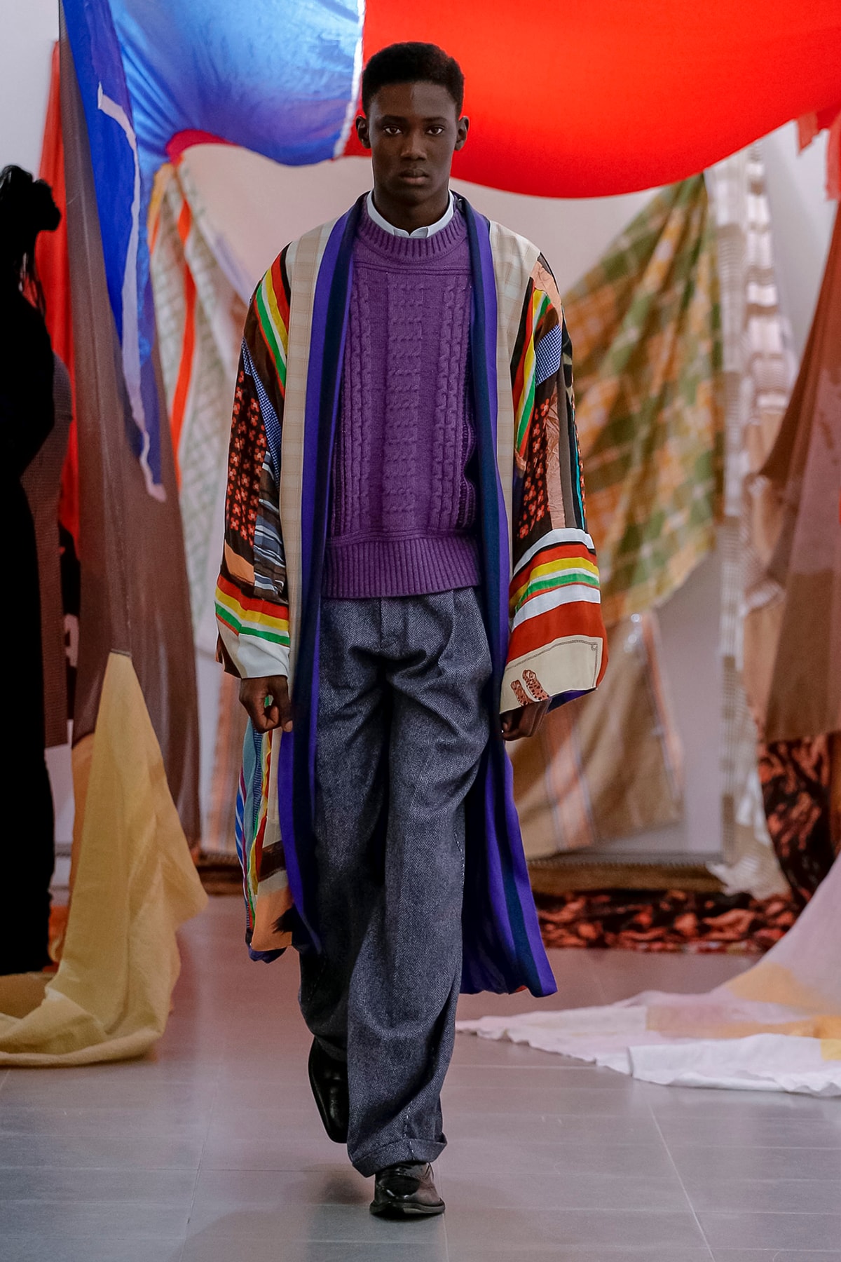 Wales Bonner Fall/Winter 2019 London Fashion Week College Collegiate African Heritage Ishmael Reed Ben Okri