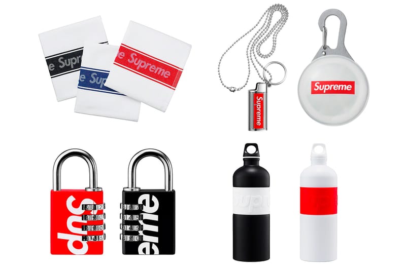 supreme spotlight keychain