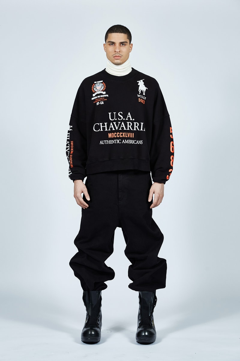 Willy Chavarria Fall Winter 2019 loobook official collection images