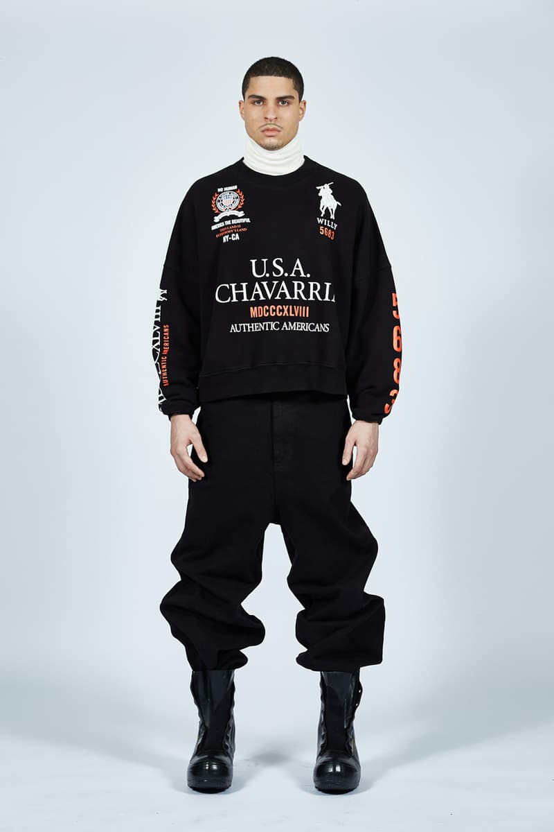 Willy Chavarria Fall Winter 2019 loobook official collection images