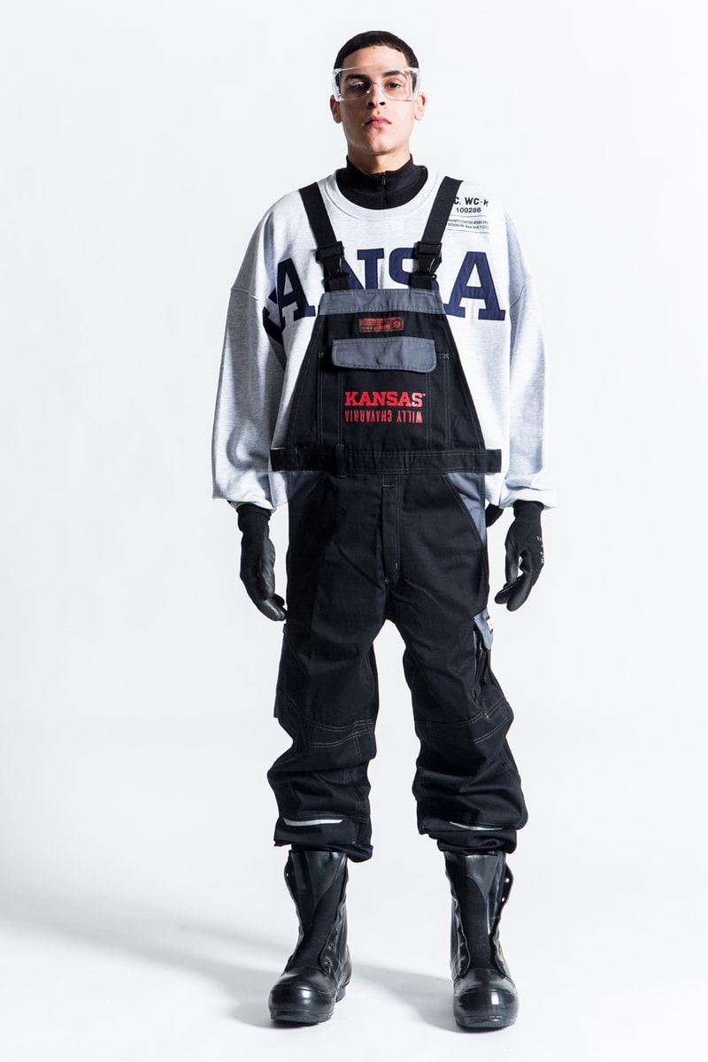 Willy Chavarria Fall Winter 2019 Kansas Collaboration collection lookbook