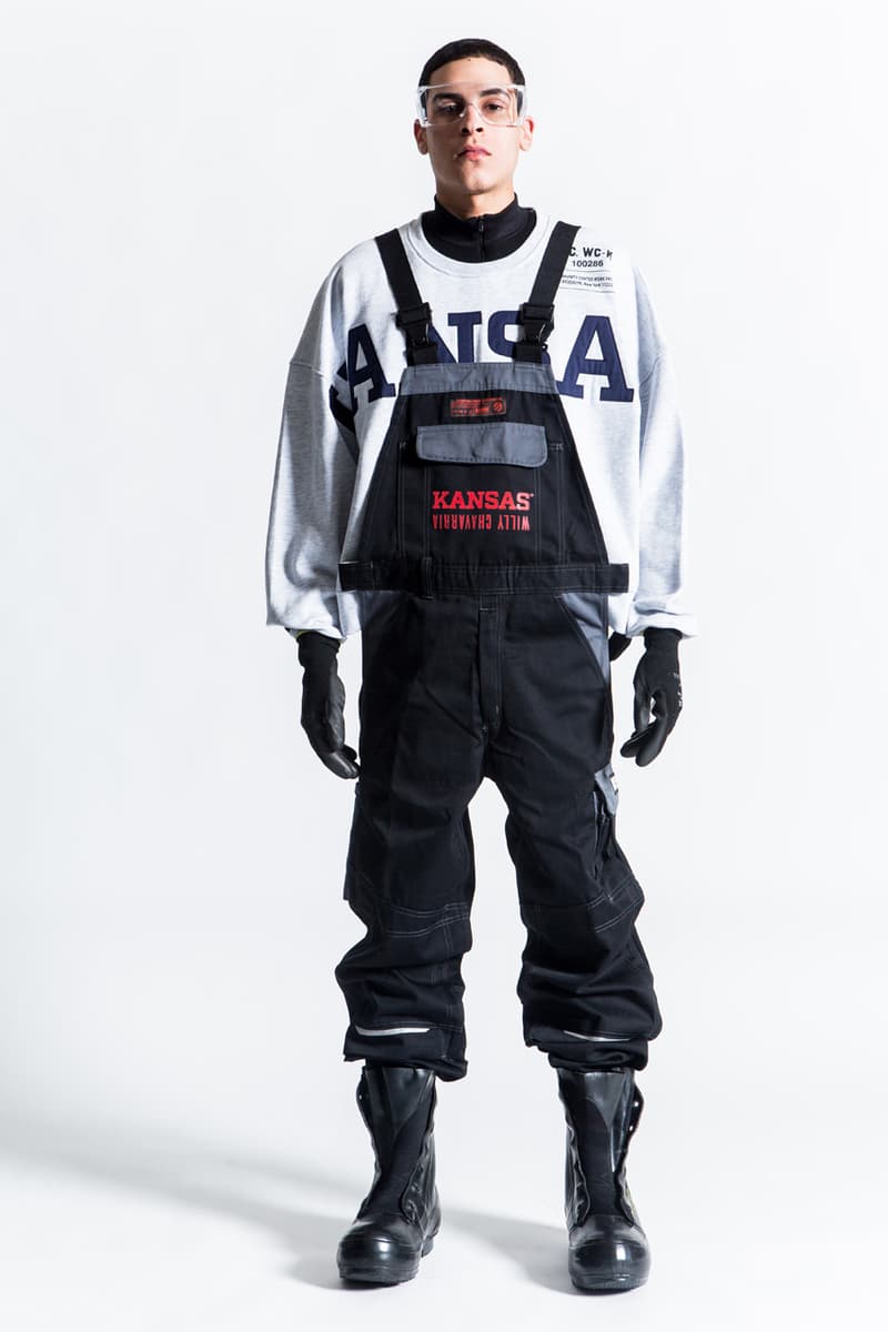 Willy Chavarria Fall Winter 2019 Kansas Collaboration collection lookbook