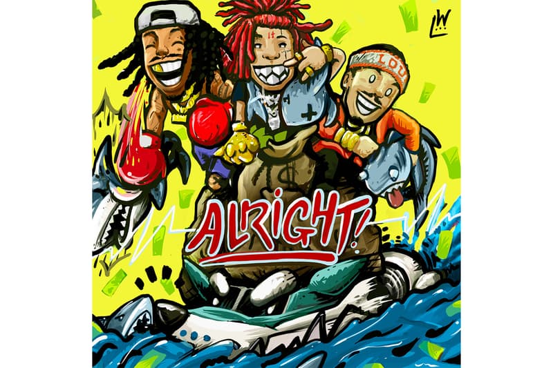 Wiz Khalifa Alright Single With Trippie Redd And Preme hip-hop rap music 