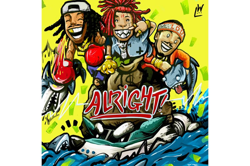 Wiz Khalifa Alright Single With Trippie Redd And Preme hip-hop rap music