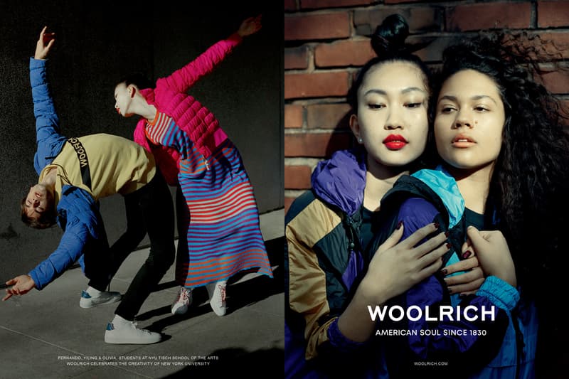 woolrich spring summer 2019 campaign american soul since 1830 lookbook nyu tisch school of the arts student professors models