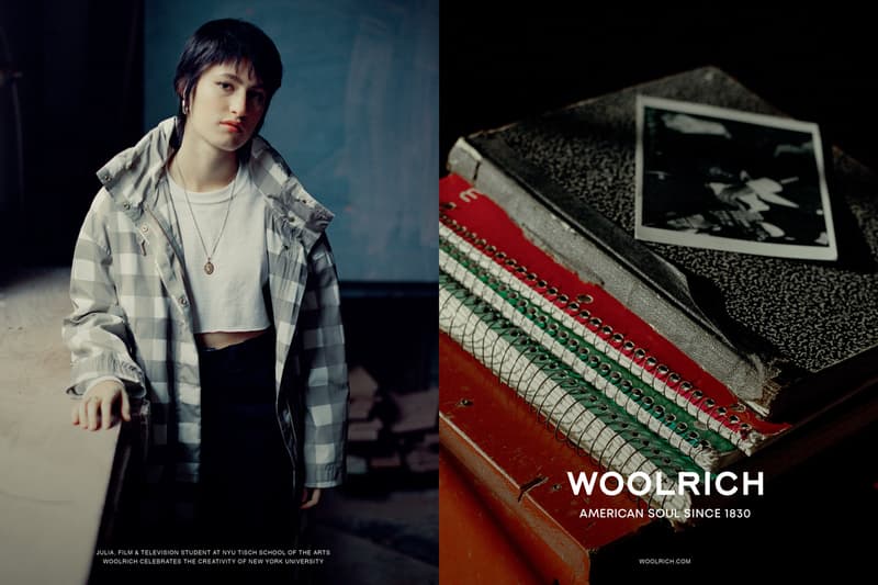 woolrich spring summer 2019 campaign american soul since 1830 lookbook nyu tisch school of the arts student professors models