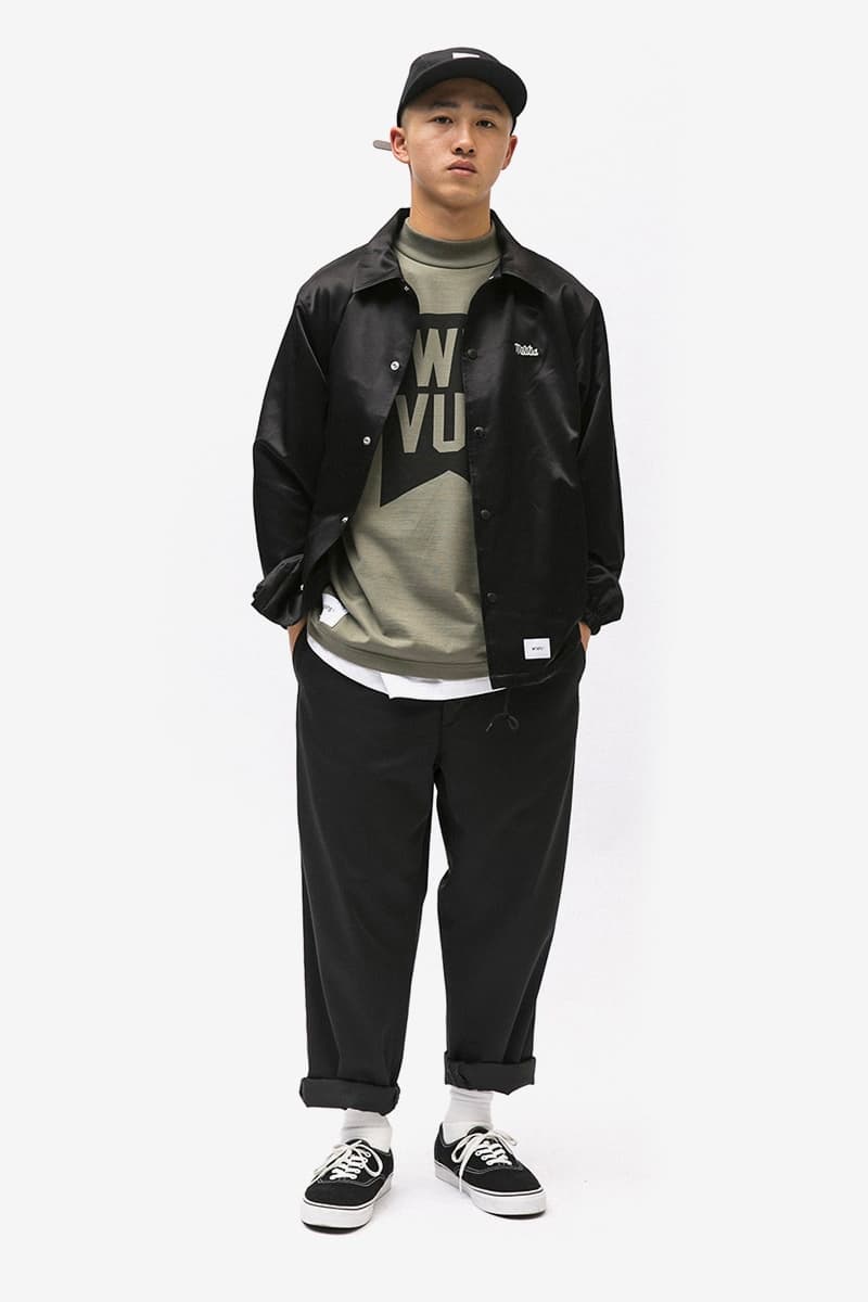 Wtaps SS19 Collection Lookbook jackets parkas m-65 baseball jersey army vintage 