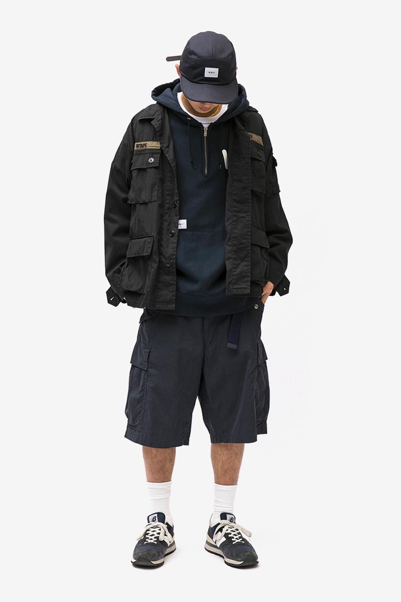 Wtaps SS19 Collection Lookbook jackets parkas m-65 baseball jersey army vintage 