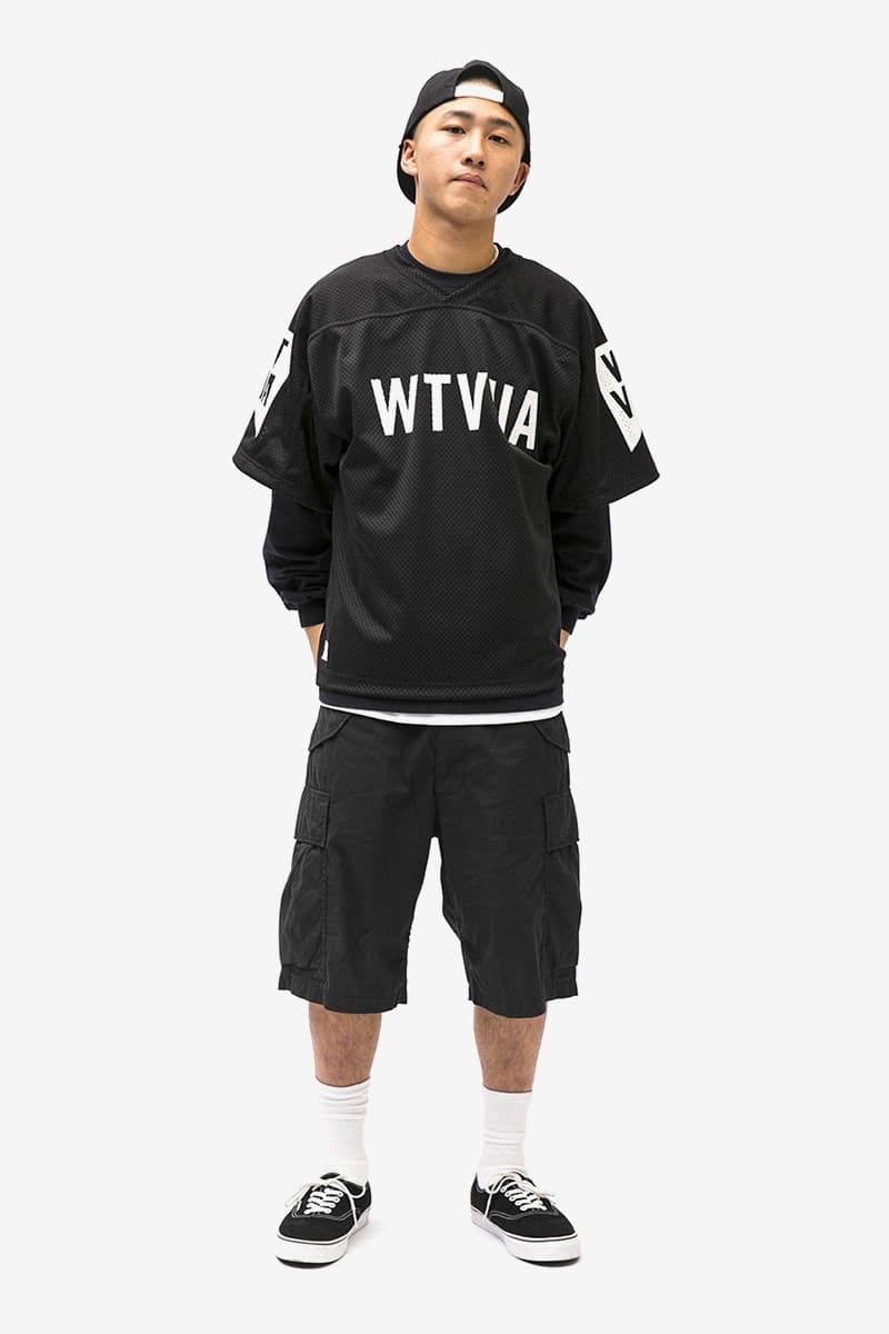 Wtaps SS19 Collection Lookbook jackets parkas m-65 baseball jersey army vintage 