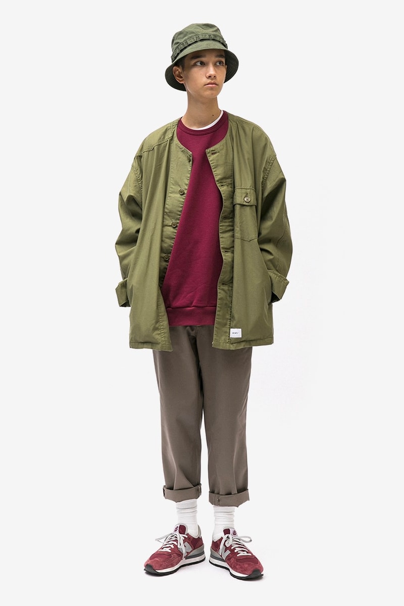 Wtaps SS19 Collection Lookbook jackets parkas m-65 baseball jersey army vintage 