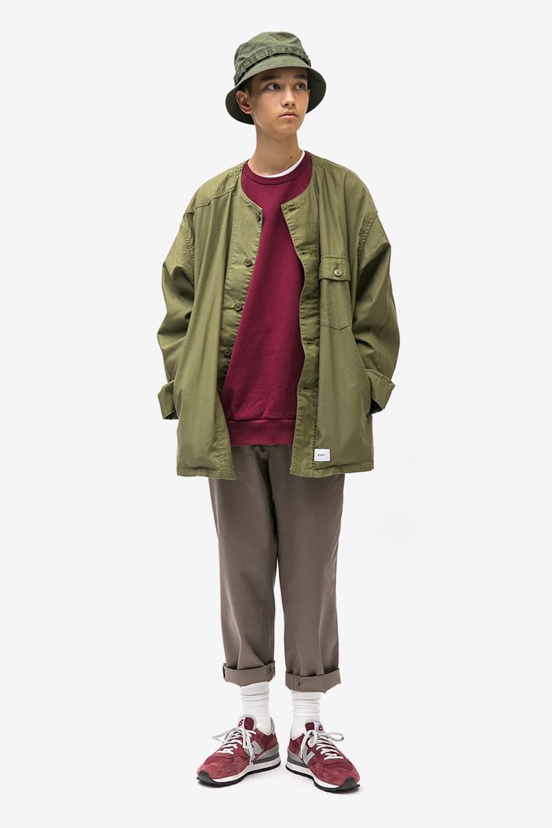 Wtaps SS19 Collection Lookbook jackets parkas m-65 baseball jersey army vintage
