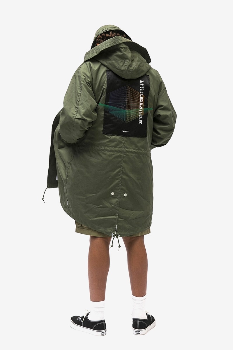 Wtaps SS19 Collection Lookbook jackets parkas m-65 baseball jersey army vintage 
