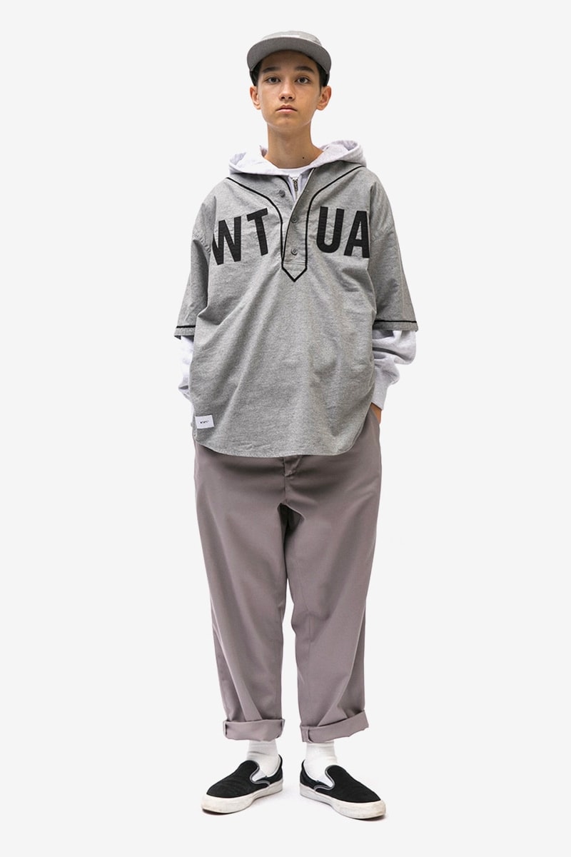 Wtaps SS19 Collection Lookbook jackets parkas m-65 baseball jersey army vintage 