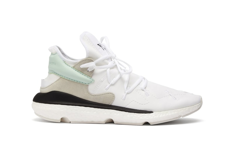 y3 kusari ii neoprene sneakers mint green pastel colorway release matchesfashion