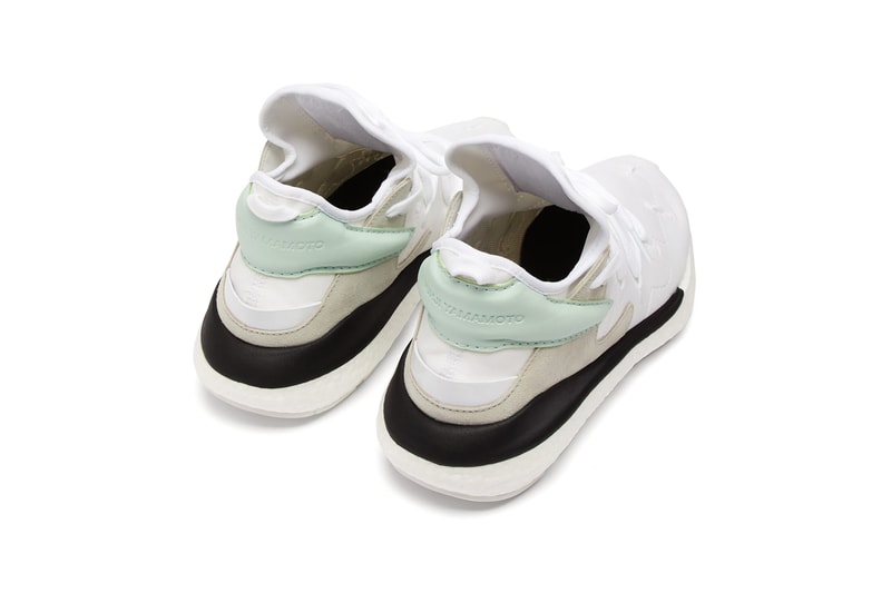 y3 kusari ii neoprene sneakers mint green pastel colorway release matchesfashion