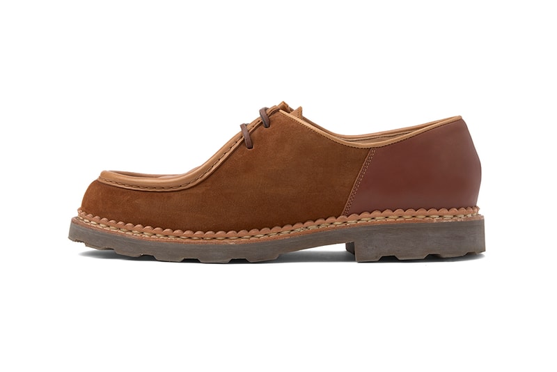 YMC Paraboots Michael Patchwork Calfskin Leather First Look Release Date Details