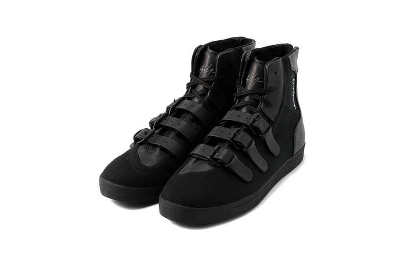 Yohji Yamamoto pour homme adidas "Mid-Belt" Sneaker high top canvas strap drop release date info january 30 2019 japan