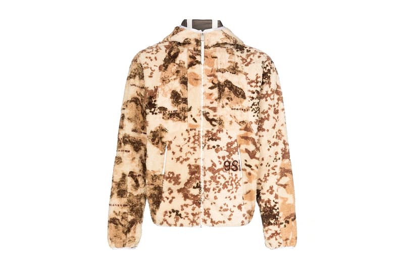 1017 ALYX 9SM Fredrik Polar Fleece Jacket Release Brown Camo