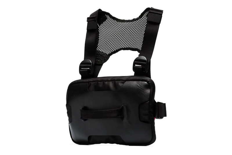 1017 ALYX 9SM Leather Mesh Chest Rig Release Spring Summer 2019