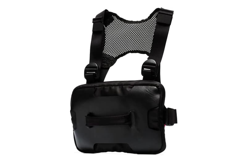 1017 ALYX 9SM Leather Mesh Chest Rig Release Spring Summer 2019
