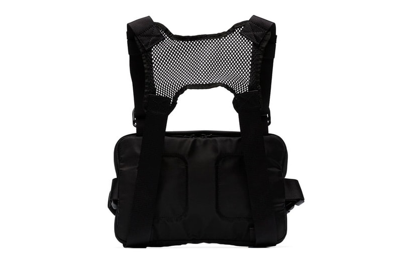 1017 ALYX 9SM Leather Mesh Chest Rig Release Spring Summer 2019