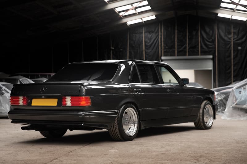 1991 Mercedes-Benz 560 SEL 6.0 AMG Auction RM Sotheby's 6.0-litre 32v DOHC ‘Hammer’ european-spec blue-black metallic paint WDB1260391A537226