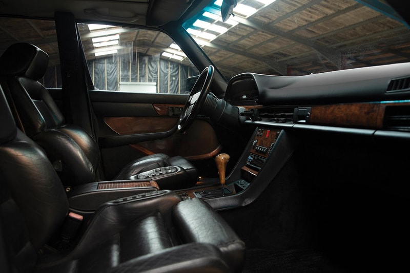 1991 Mercedes-Benz 560 SEL 6.0 AMG Auction RM Sotheby's 6.0-litre 32v DOHC ‘Hammer’ european-spec blue-black metallic paint WDB1260391A537226