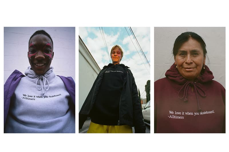 Alltimers Spring 2019 Collection Lookbook Info release drop buy web store skate brand collection Dustin Henry, Etienne Gagne Stafhon Boca mexico city