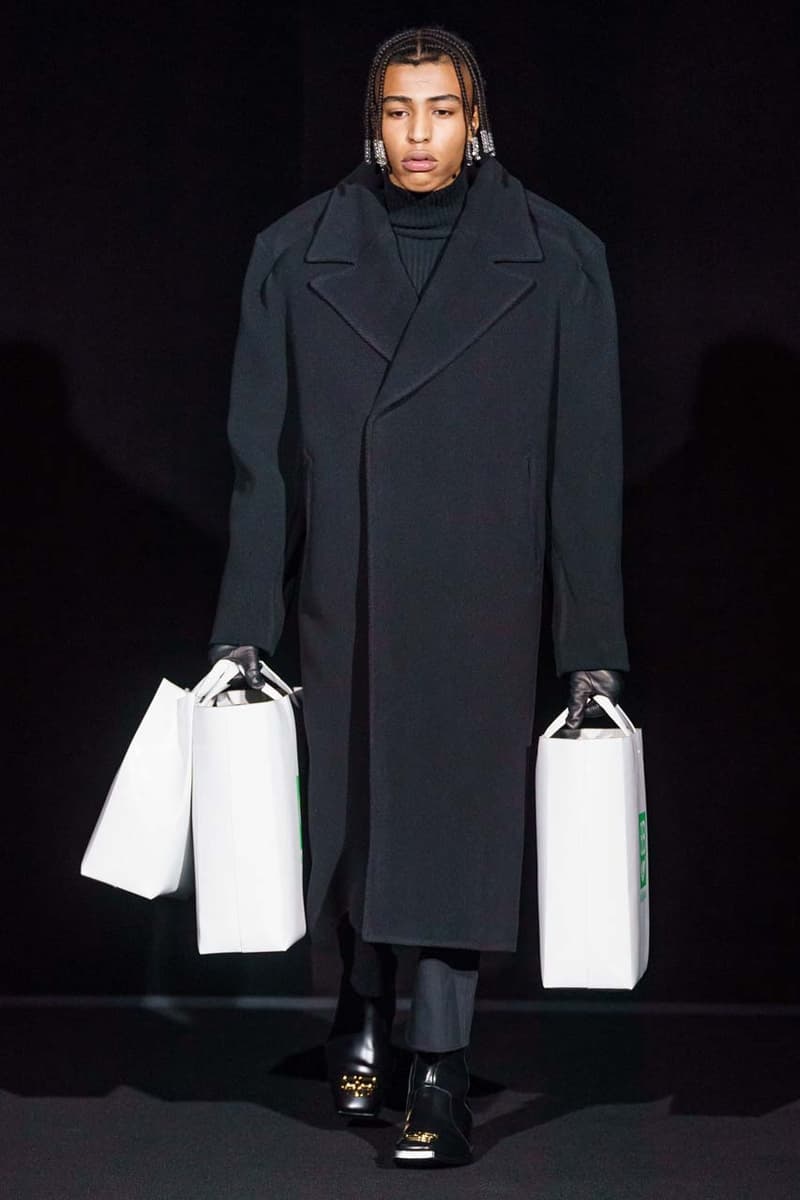 balenciaga fall winter 2019 fw19 runway collection show presentation pfw paris fashion week menswear