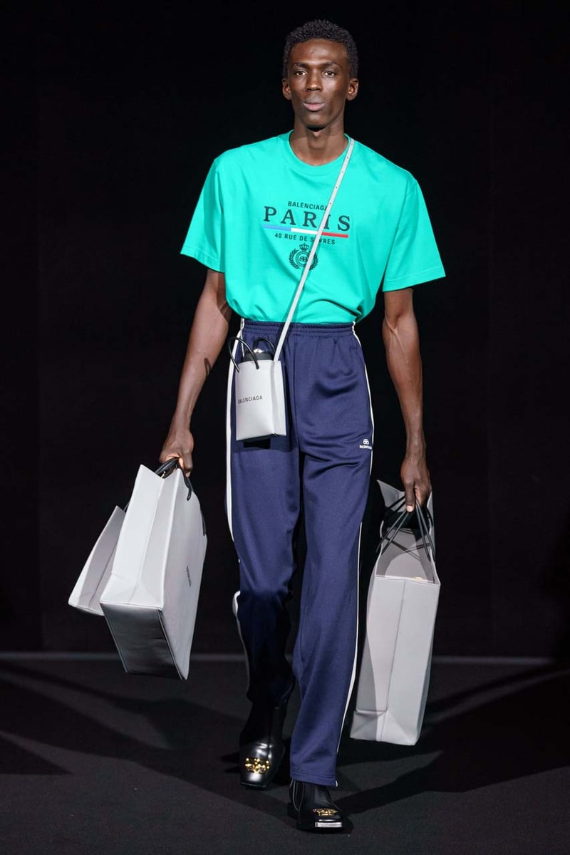 balenciaga fall winter 2019 fw19 runway collection show presentation pfw paris fashion week menswear