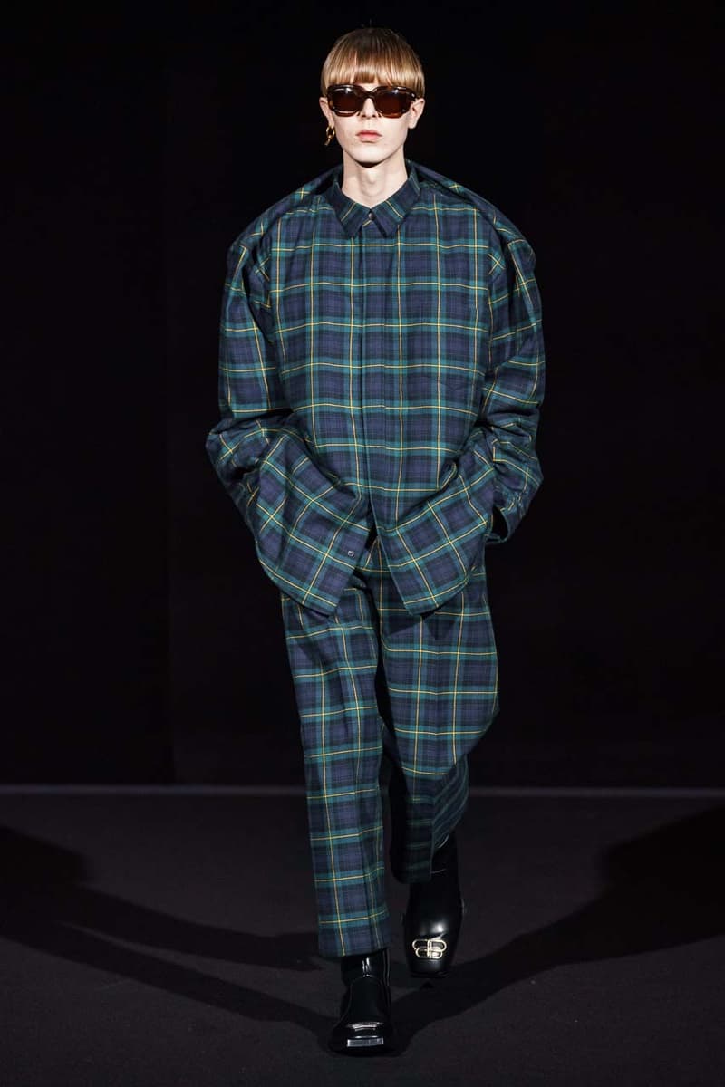 balenciaga fall winter 2019 fw19 runway collection show presentation pfw paris fashion week menswear