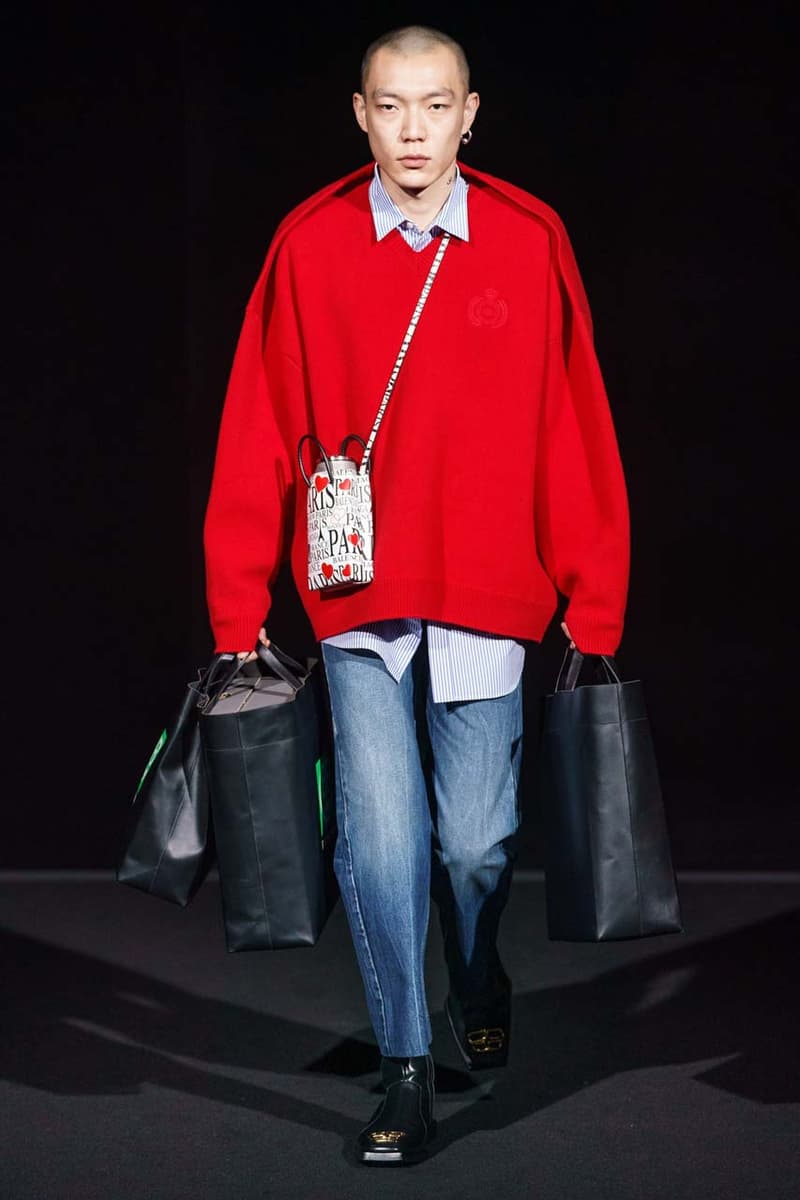 balenciaga fall winter 2019 fw19 runway collection show presentation pfw paris fashion week menswear