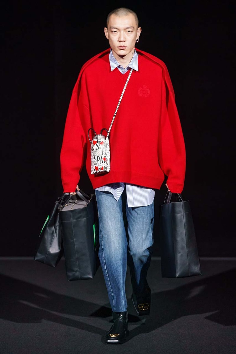 balenciaga fall winter 2019 fw19 runway collection show presentation pfw paris fashion week menswear