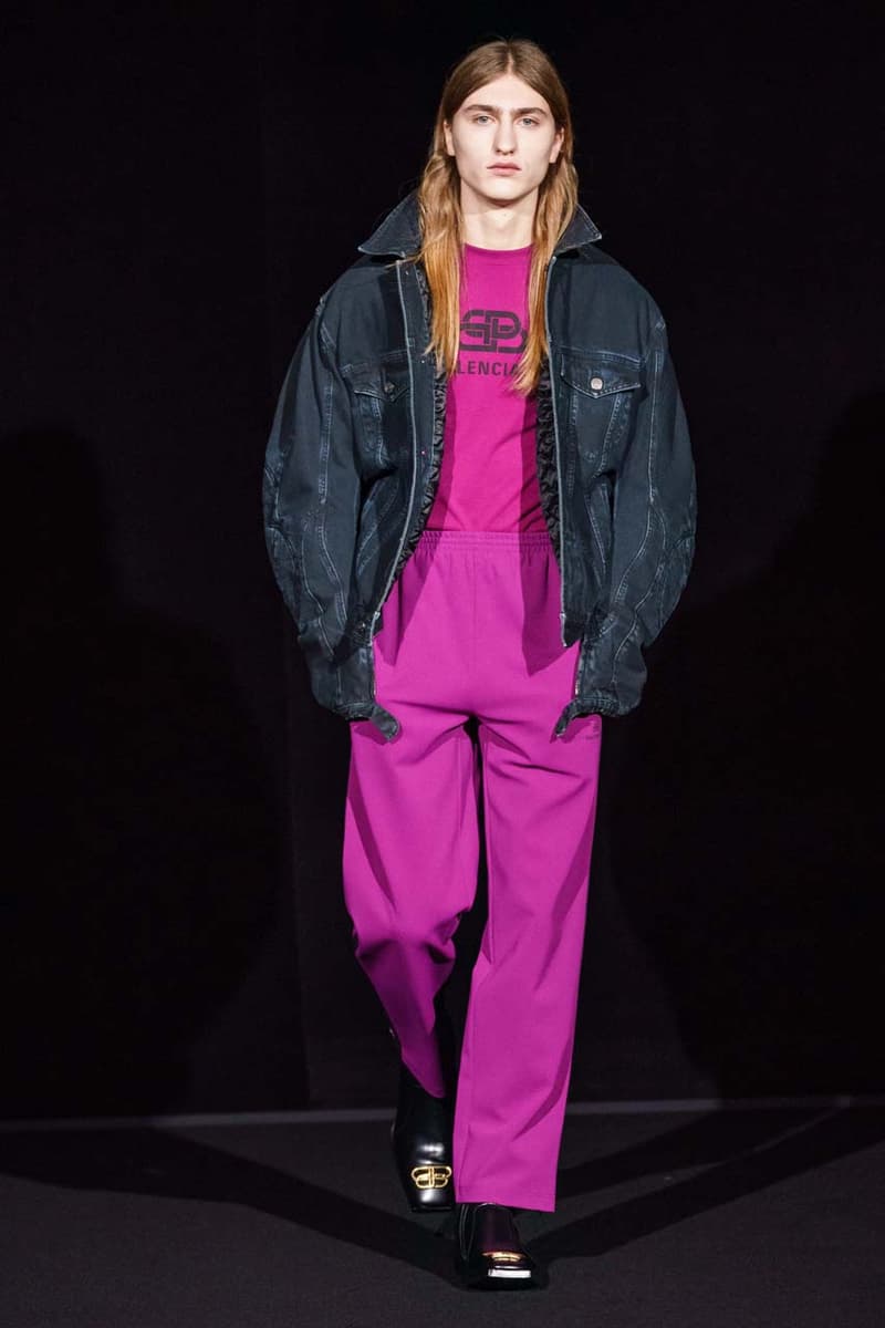 balenciaga fall winter 2019 fw19 runway collection show presentation pfw paris fashion week menswear