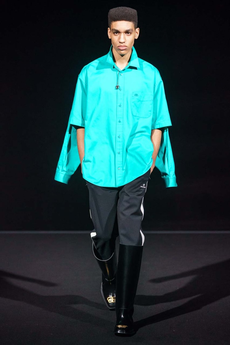 balenciaga fall winter 2019 fw19 runway collection show presentation pfw paris fashion week menswear