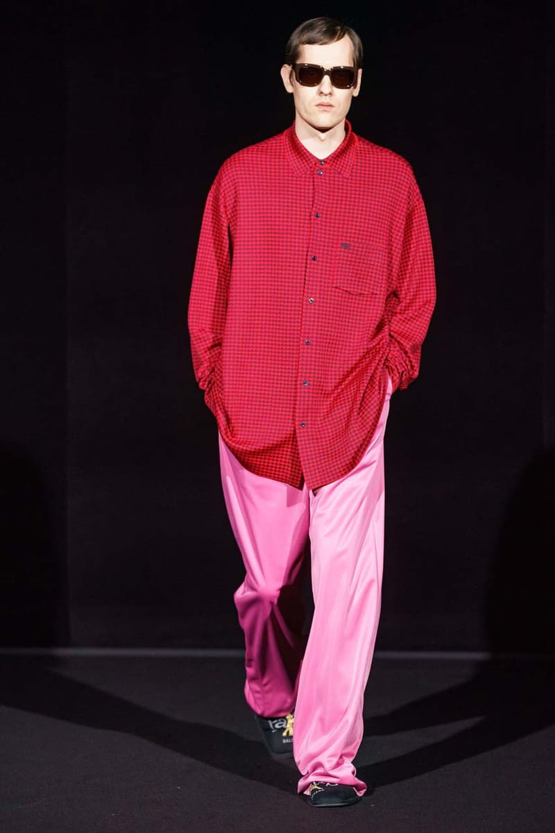 balenciaga fall winter 2019 fw19 runway collection show presentation pfw paris fashion week menswear