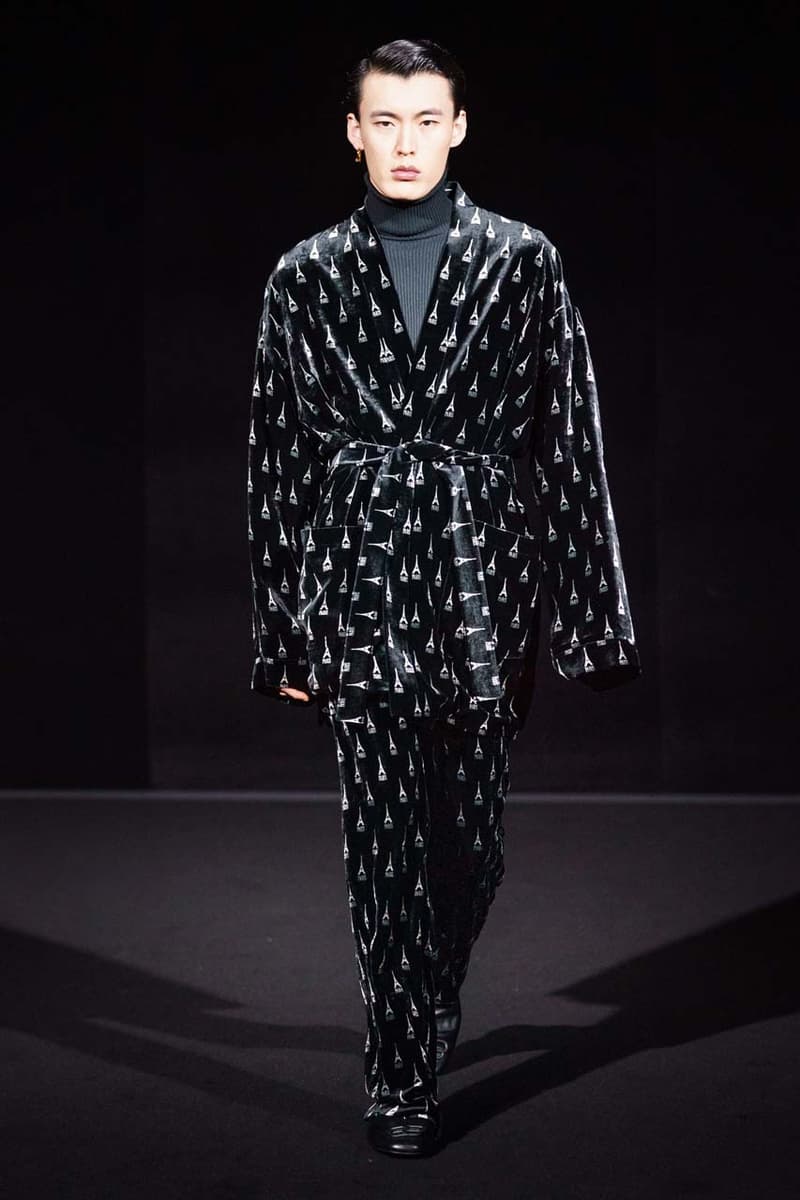 balenciaga fall winter 2019 fw19 runway collection show presentation pfw paris fashion week menswear