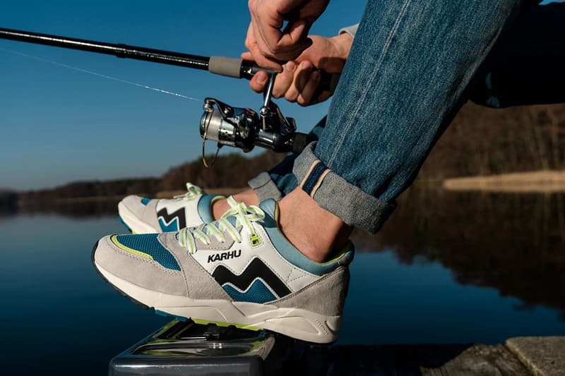 Karhu Fusion 2.0 Sneaker Release Details Date Catch of the Day Pack Capsule Collection Green Orange Grey Blue Cop Buy Purchase Trainer