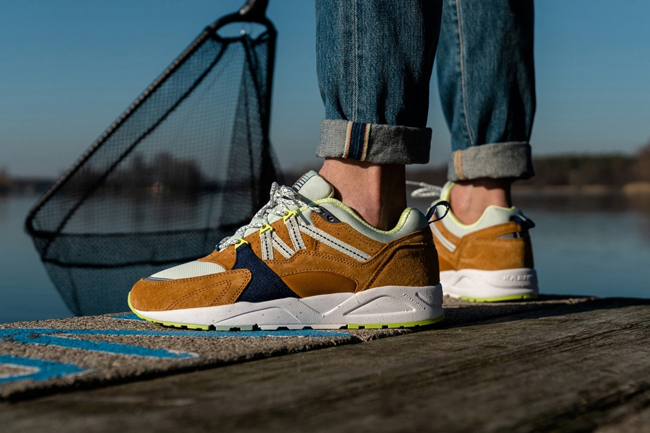 Karhu Fusion 2.0 Sneaker Release Details Date Catch of the Day Pack Capsule Collection Green Orange Grey Blue Cop Buy Purchase Trainer