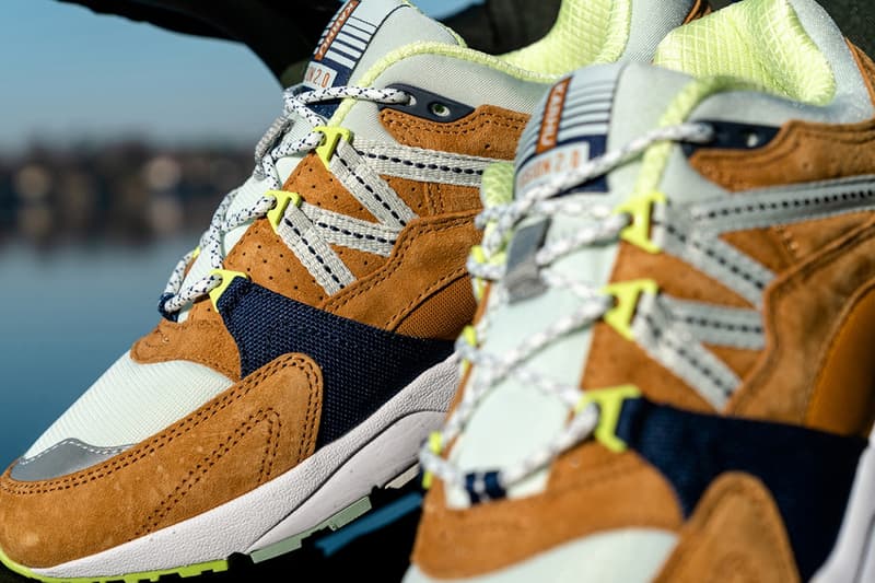 Karhu Fusion 2.0 Sneaker Release Details Date Catch of the Day Pack Capsule Collection Green Orange Grey Blue Cop Buy Purchase Trainer