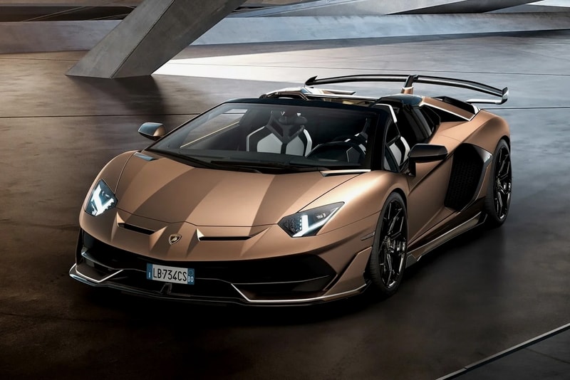 Lamborghini Aventador SVJ Roadster Car Details Info Information Italian Hypercar 2019 Geneva Motor Show 800 Units Limited Edition 556kW 720 Nm V12 Engine 100 kph 2.9 seconds 0-200 8.8 Automotive Cars Parts