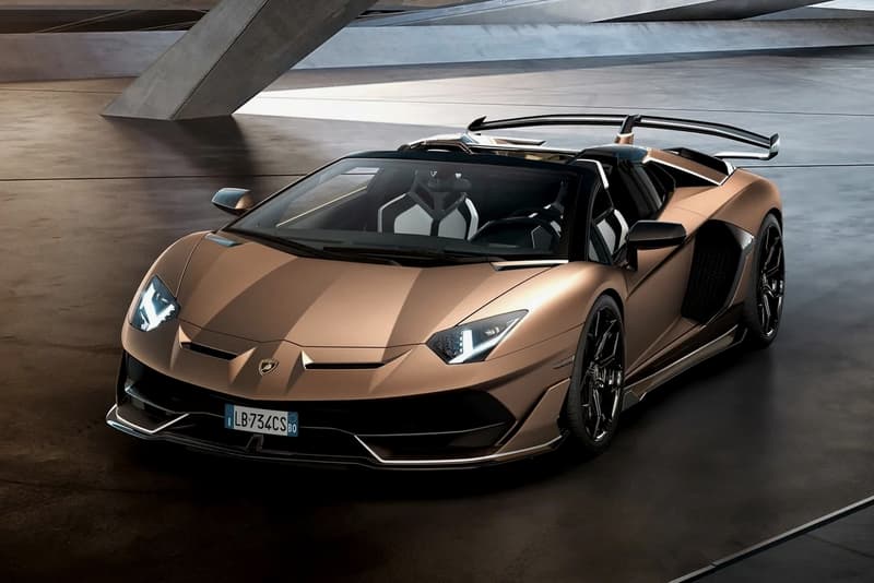 Lamborghini Aventador SVJ Roadster Car Details Info Information Italian Hypercar 2019 Geneva Motor Show 800 Units Limited Edition 556kW 720 Nm V12 Engine 100 kph 2.9 seconds 0-200 8.8 Automotive Cars Parts